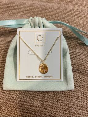 16in Necklace Gold - Inspire Small Gold Charm